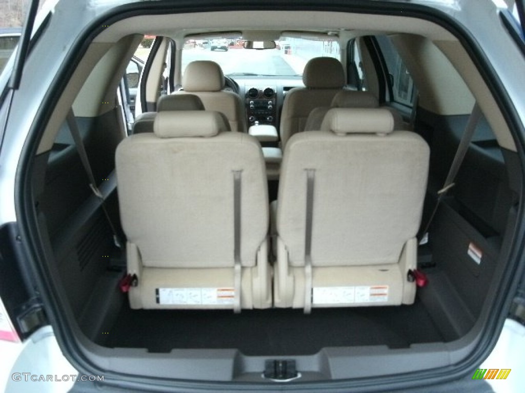 2008 Taurus X Limited AWD - Oxford White / Camel photo #8