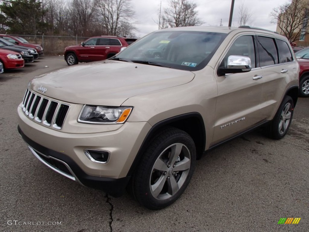 Cashmere Pearl 2014 Jeep Grand Cherokee Limited 4x4 Exterior Photo #79024811