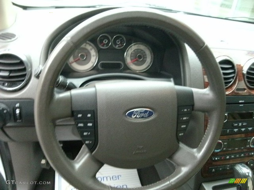 2008 Taurus X Limited AWD - Oxford White / Camel photo #14