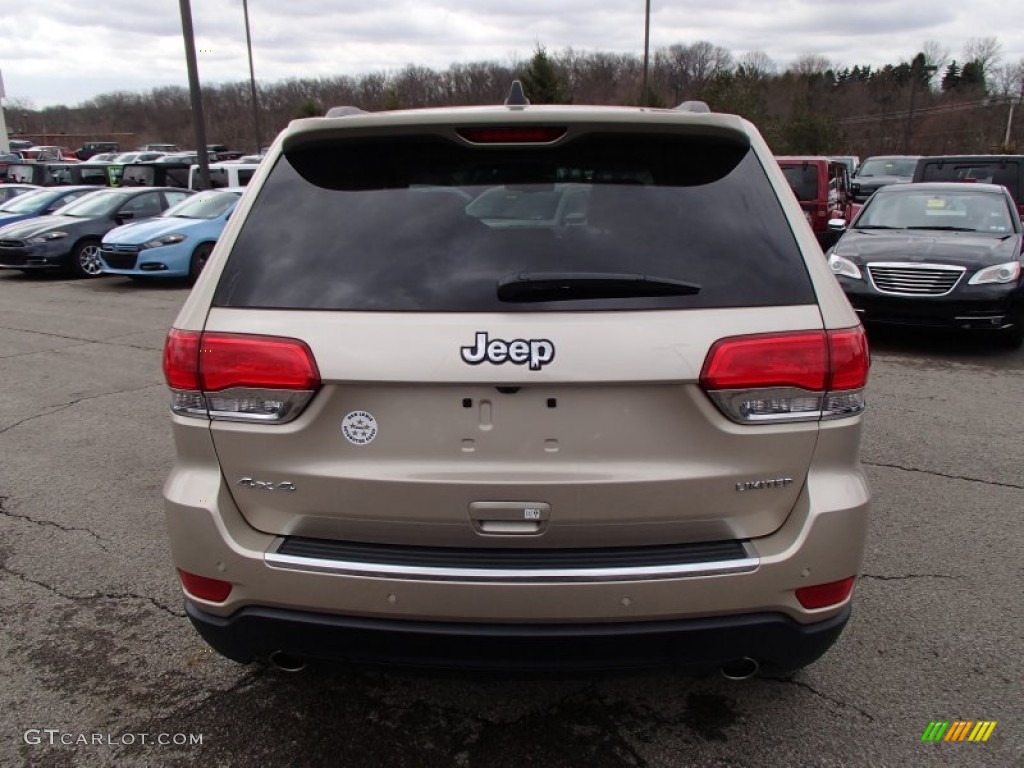 2014 Grand Cherokee Limited 4x4 - Cashmere Pearl / New Zealand Black/Light Frost photo #7