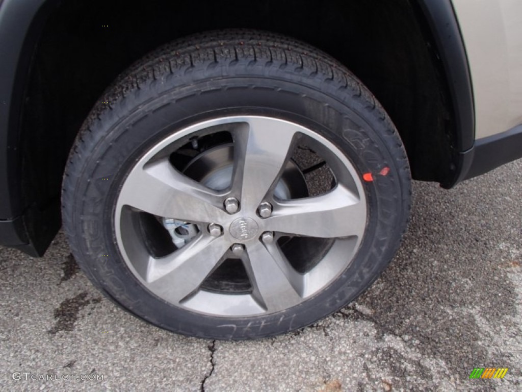 2014 Grand Cherokee Limited 4x4 - Cashmere Pearl / New Zealand Black/Light Frost photo #9