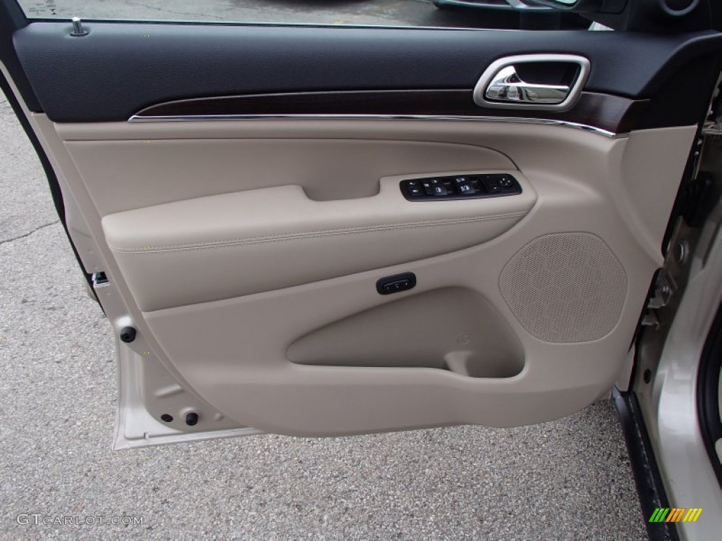 2014 Grand Cherokee Limited 4x4 - Cashmere Pearl / New Zealand Black/Light Frost photo #12