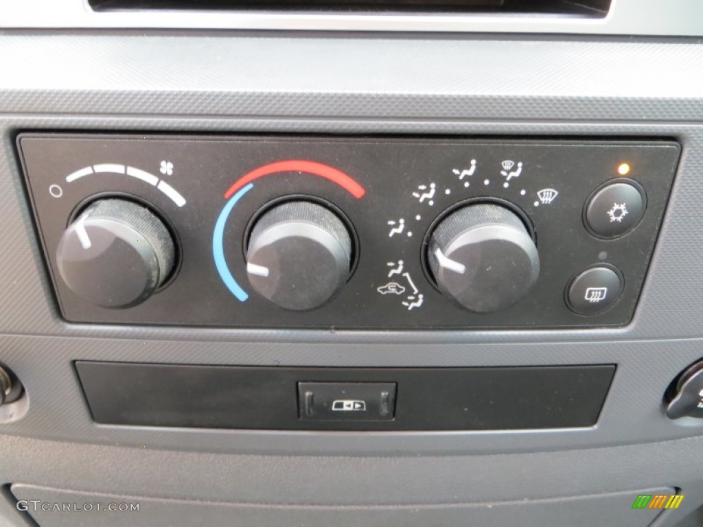 2008 Dodge Ram 1500 Lone Star Edition Quad Cab 4x4 Controls Photo #79025100