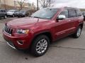 2014 Deep Cherry Red Crystal Pearl Jeep Grand Cherokee Limited 4x4  photo #2