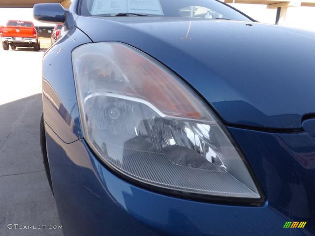 2008 Altima 2.5 S Coupe - Azure Blue Metallic / Charcoal photo #12