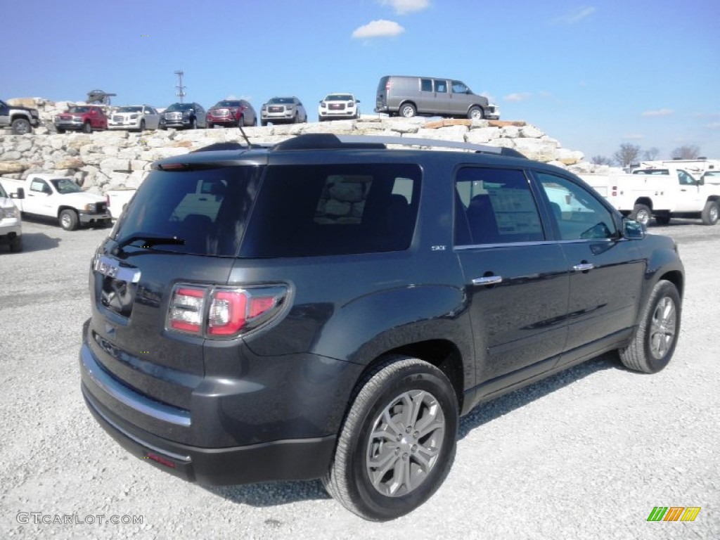 2013 Acadia SLT - Cyber Gray Metallic / Ebony photo #33