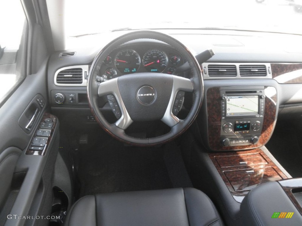 2013 Yukon XL Denali AWD - White Diamond Tricoat / Ebony photo #21