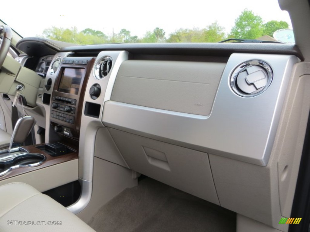 2010 F150 Platinum SuperCrew - Sterling Grey Metallic / Medium Stone Leather/Sienna Brown photo #24