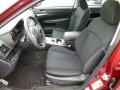 Black 2013 Subaru Legacy 2.5i Sport Interior Color