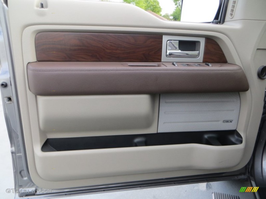 2010 F150 Platinum SuperCrew - Sterling Grey Metallic / Medium Stone Leather/Sienna Brown photo #32