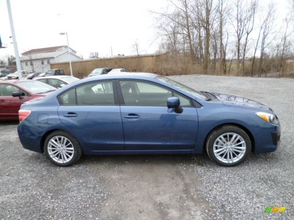 Marine Blue Pearl 2013 Subaru Impreza 2.0i Premium 4 Door Exterior Photo #79028948