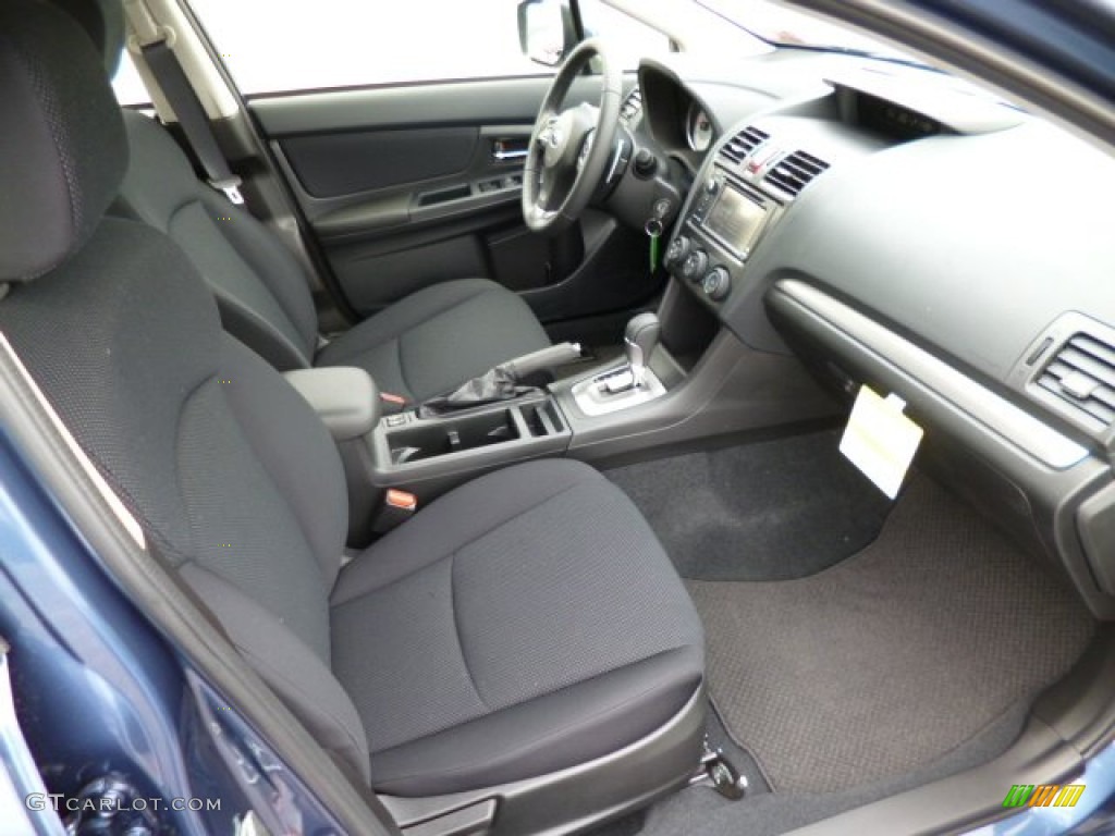 Black Interior 2013 Subaru Impreza 2.0i Premium 4 Door Photo #79028984