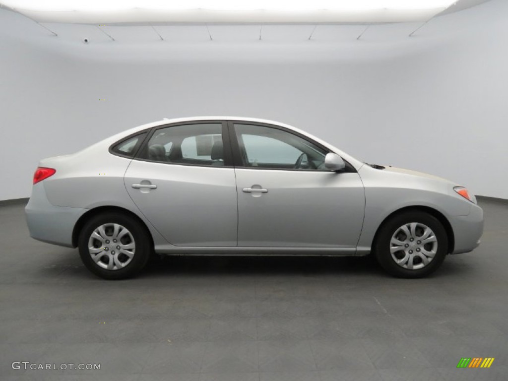 2010 Elantra GLS - Liquid Silver / Gray photo #4