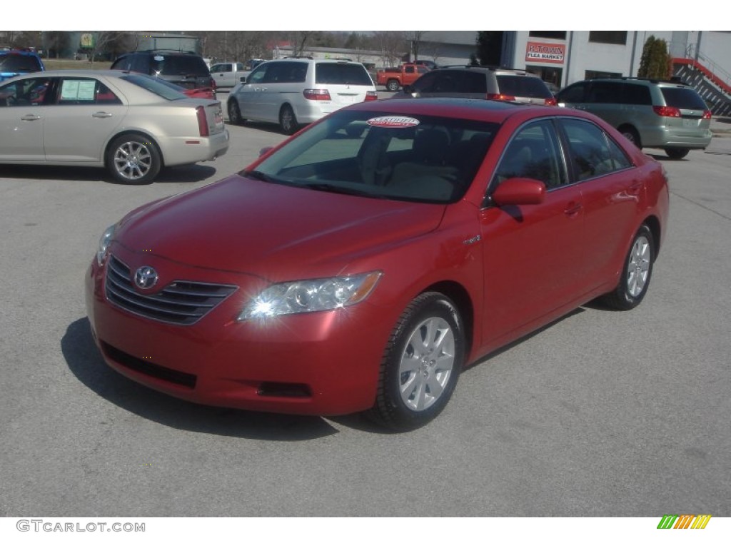 Barcelona Red Metallic Toyota Camry