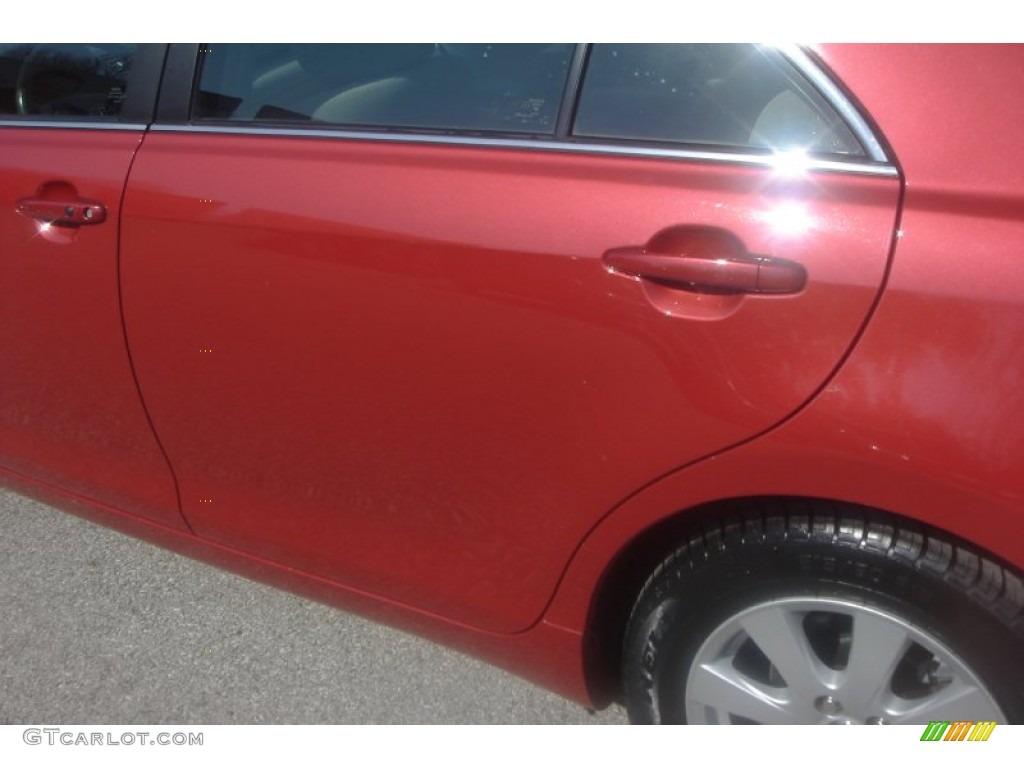 2008 Camry Hybrid - Barcelona Red Metallic / Ash photo #6