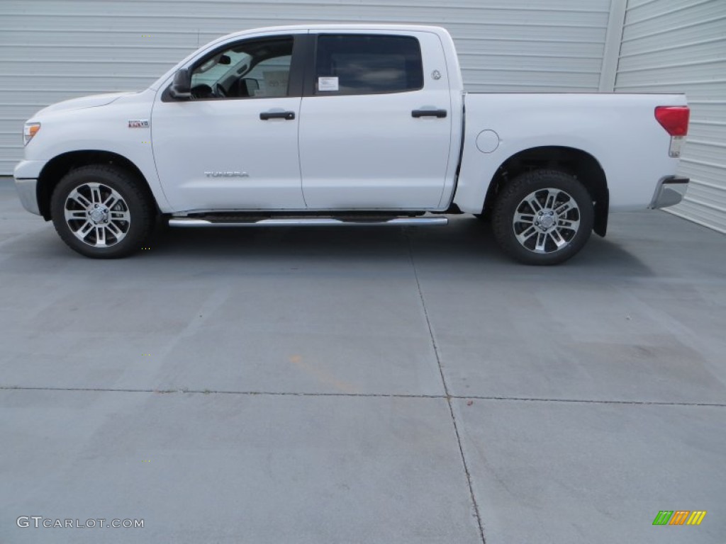 2013 Tundra Texas Edition Double Cab - Super White / Black photo #7