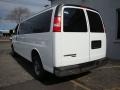 Summit White - Express EXT LS 3500 Passenger Van Photo No. 4