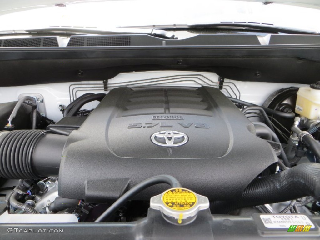 2013 Tundra Texas Edition Double Cab - Super White / Black photo #19