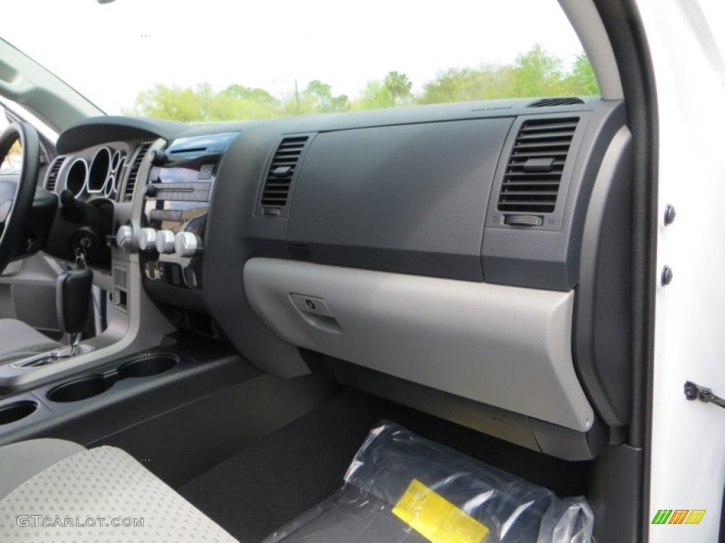 2013 Tundra Texas Edition Double Cab - Super White / Black photo #20