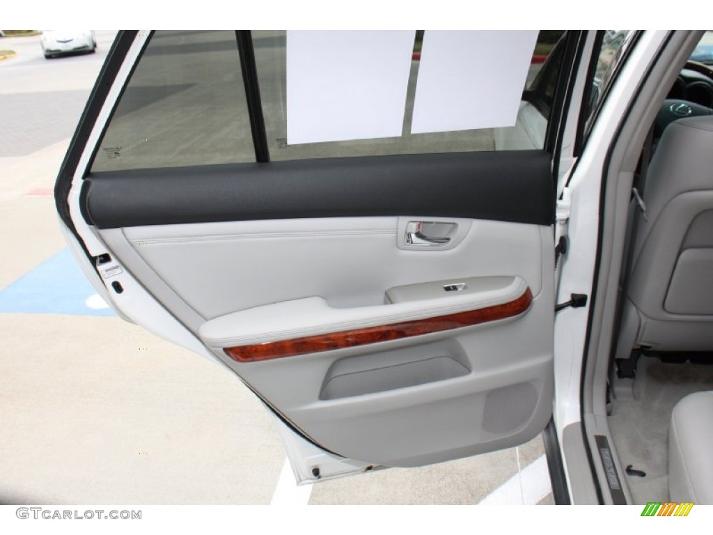 2008 Lexus RX 350 Light Gray Door Panel Photo #79030624