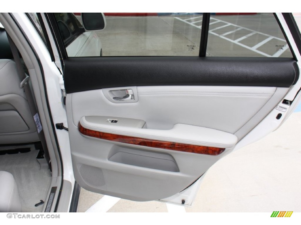 2008 Lexus RX 350 Light Gray Door Panel Photo #79030687