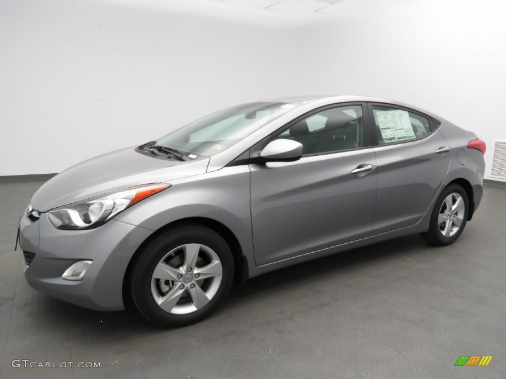 2013 Elantra GLS - Titanium Gray Metallic / Gray photo #1