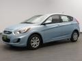 2013 Clearwater Blue Hyundai Accent GS 5 Door  photo #1