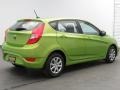 2013 Electrolyte Green Hyundai Accent GS 5 Door  photo #3