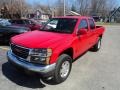 2012 Fire Red GMC Canyon SLE Crew Cab 4x4  photo #2