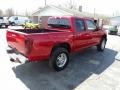 2012 Fire Red GMC Canyon SLE Crew Cab 4x4  photo #3