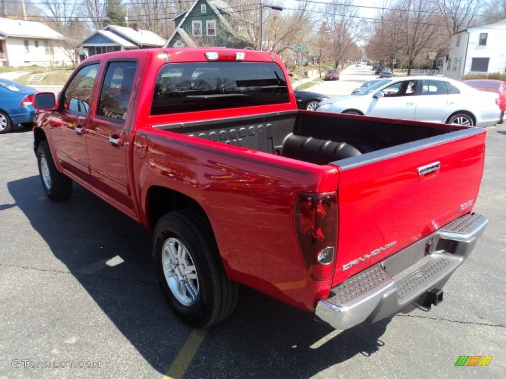 2012 Canyon SLE Crew Cab 4x4 - Fire Red / Ebony photo #24