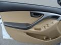 Pearl White - Elantra GLS Photo No. 7