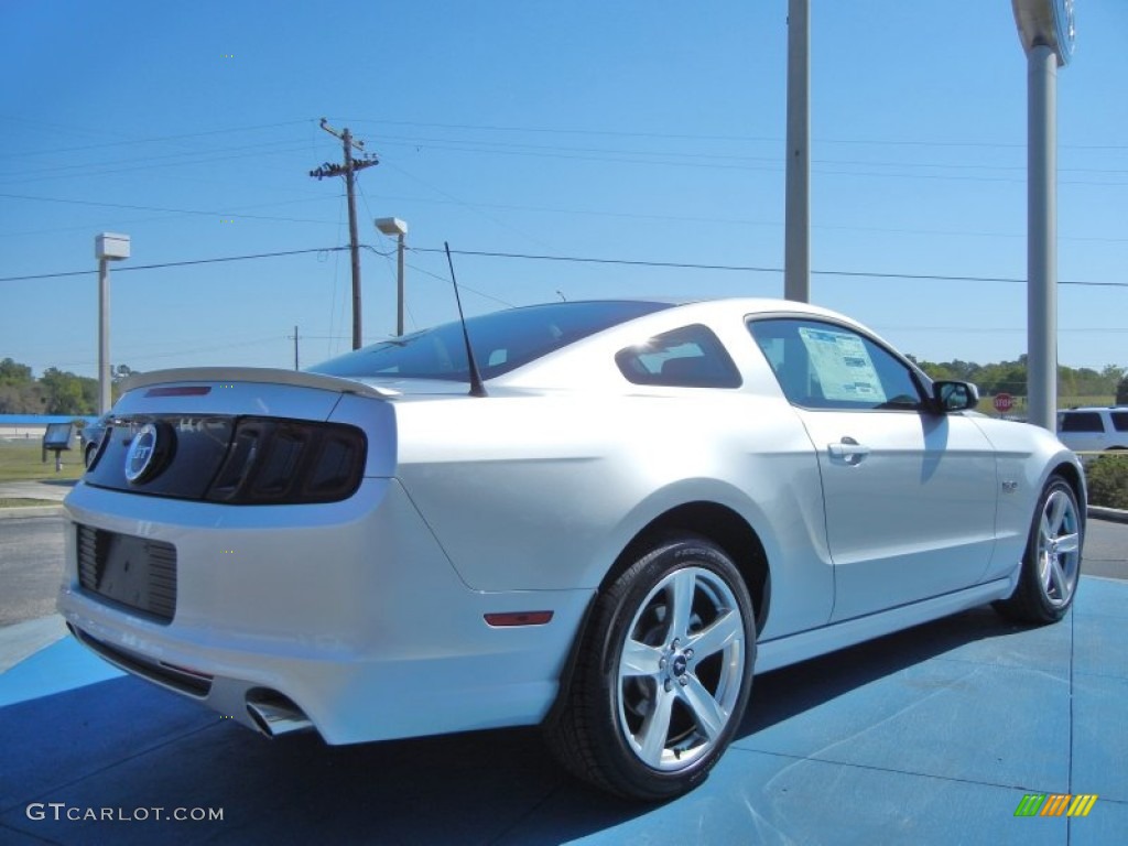 Ingot Silver 2014 Ford Mustang GT Premium Coupe Exterior Photo #79035046
