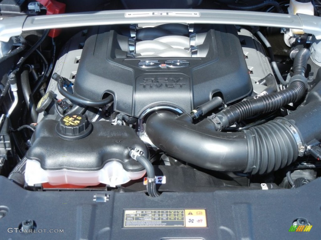 2014 Ford Mustang GT Premium Coupe 5.0 Liter DOHC 32-Valve Ti-VCT V8 Engine Photo #79035202