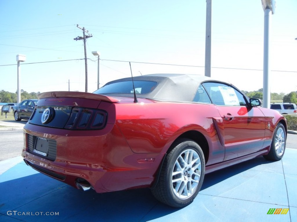 2014 Ruby Red Ford Mustang V6 Premium Convertible 78996355 Photo 3