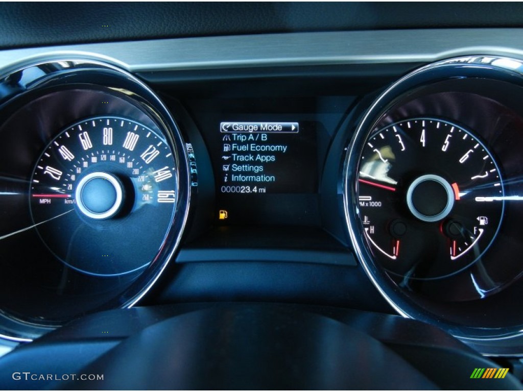 2014 Mustang V6 Premium Convertible - Ruby Red / Charcoal Black photo #9