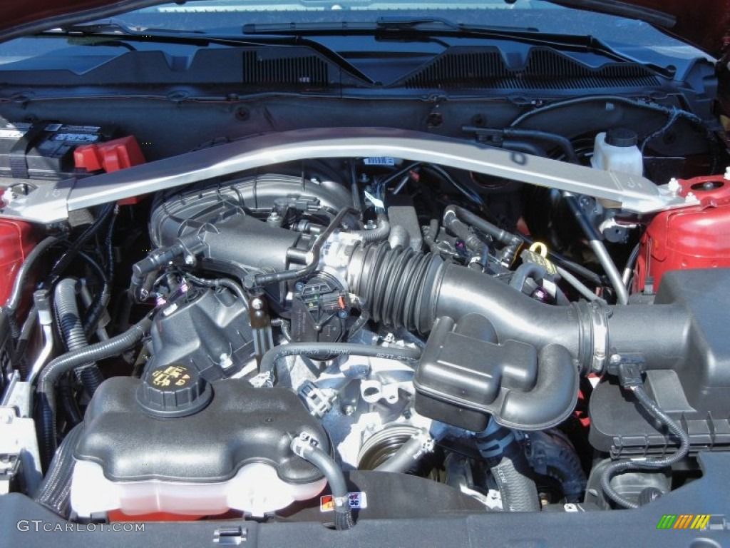 2014 Ford Mustang V6 Premium Convertible 3.7 Liter DOHC 24-Valve Ti-VCT V6 Engine Photo #79035469