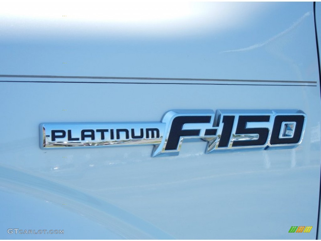 2013 F150 Platinum SuperCrew - White Platinum Metallic Tri-Coat / Platinum Unique Black Leather photo #5