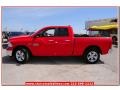 2013 Flame Red Ram 1500 Lone Star Quad Cab 4x4  photo #2