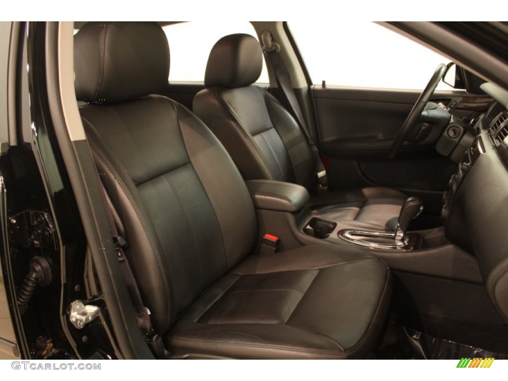 Ebony Interior 2012 Chevrolet Impala LTZ Photo #79036825