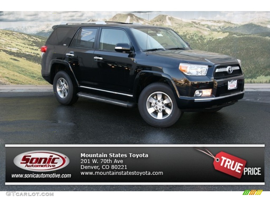 2013 4Runner SR5 4x4 - Black / Graphite photo #1