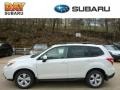 2014 Satin White Pearl Subaru Forester 2.5i Premium  photo #1