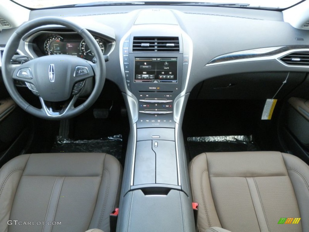 2013 Lincoln MKZ 2.0L EcoBoost AWD Hazelnut Dashboard Photo #79039912