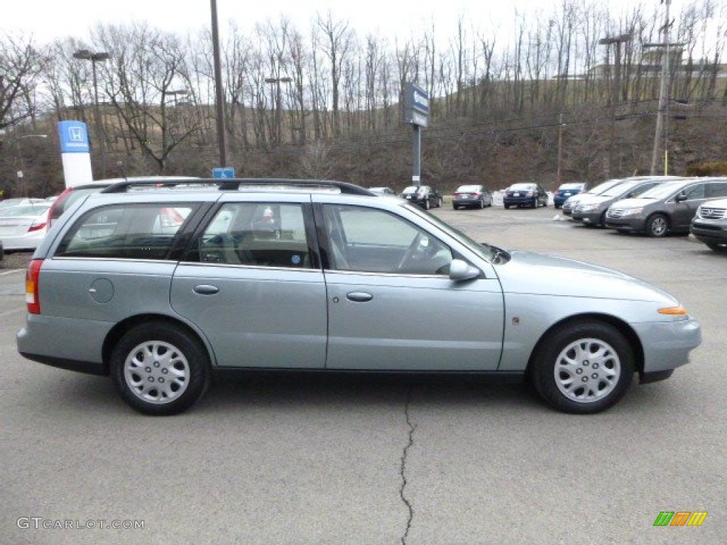 Silver Blue 2002 Saturn L Series LW200 Wagon Exterior Photo #79041765