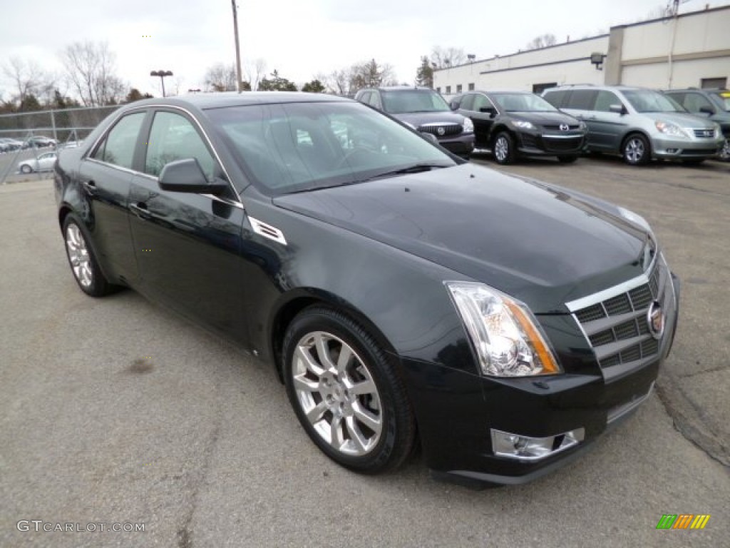 2009 CTS 4 AWD Sedan - Black Ice / Ebony photo #1