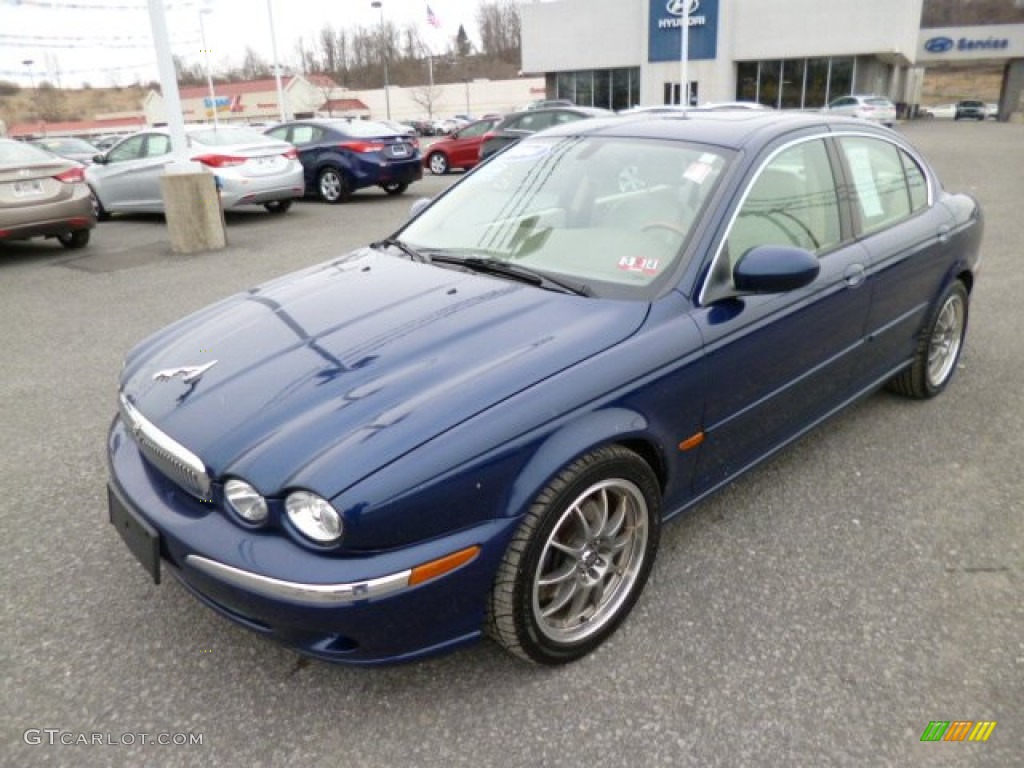 Pacific Blue Metallic 2004 Jaguar X-Type 3.0 Exterior Photo #79042045