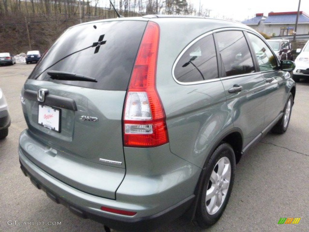 2011 CR-V SE 4WD - Opal Sage Metallic / Ivory photo #5