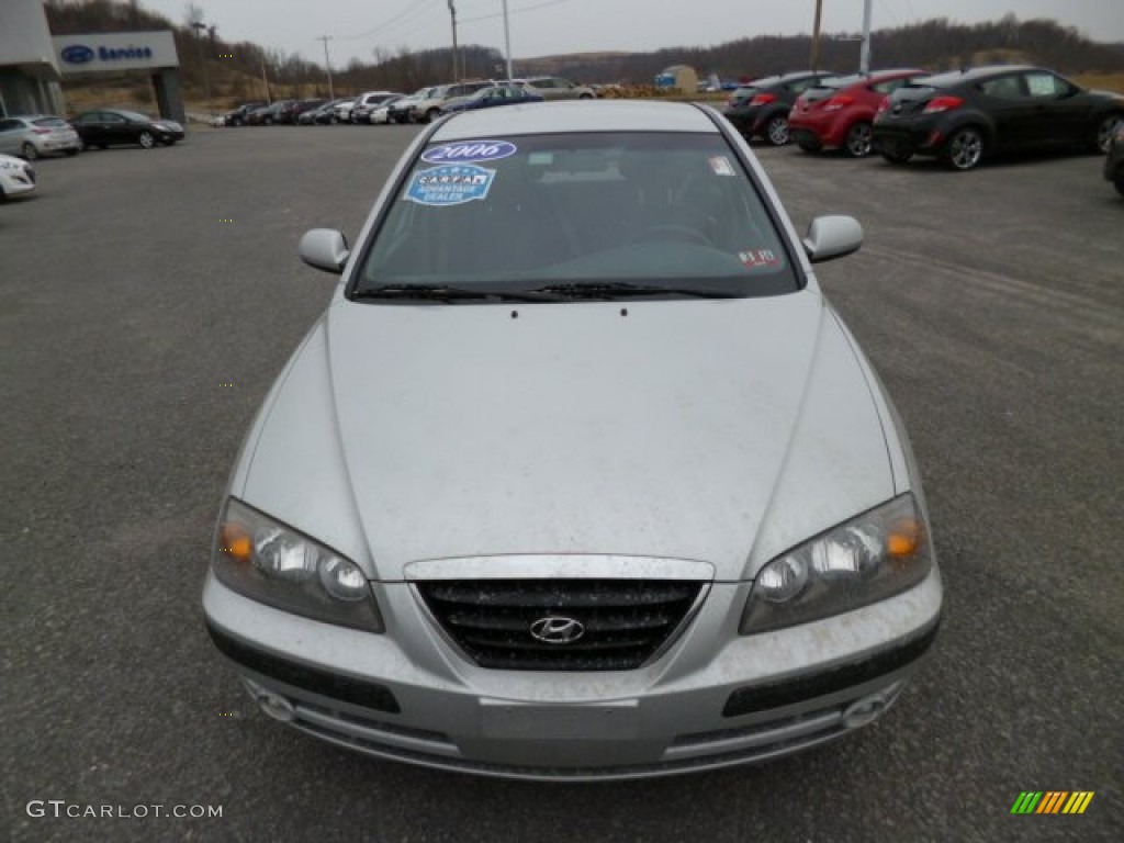 2006 Elantra GLS Hatchback - Sterling Silver / Gray photo #2