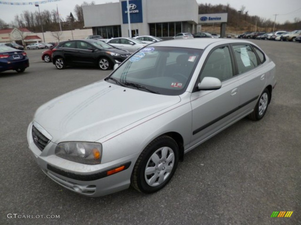 Sterling Silver 2006 Hyundai Elantra GLS Hatchback Exterior Photo #79042871