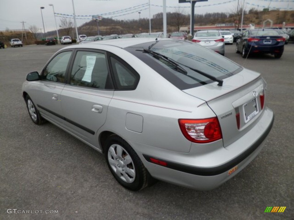 2006 Elantra GLS Hatchback - Sterling Silver / Gray photo #5